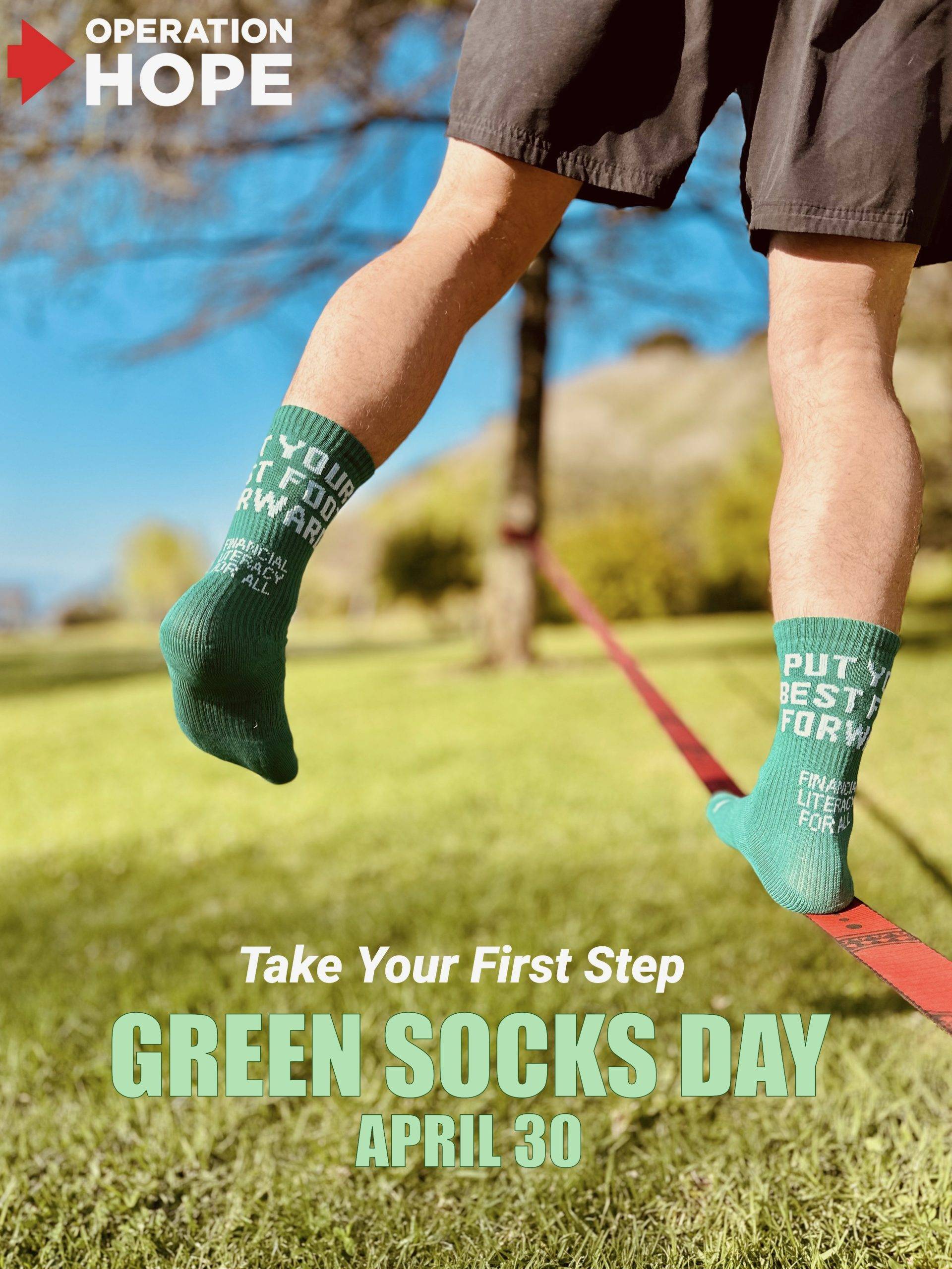 Green Socks Day Challenge - Mason
